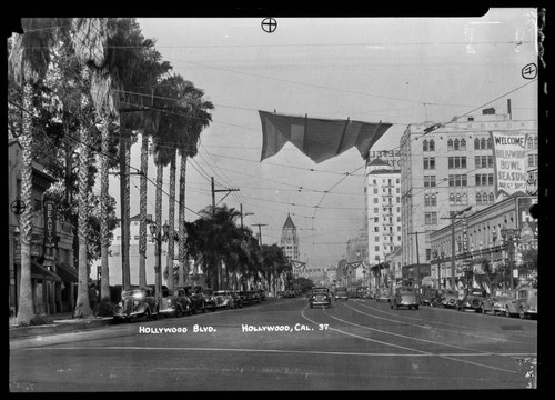 Hollywood Blvd., Hollywood, Cal