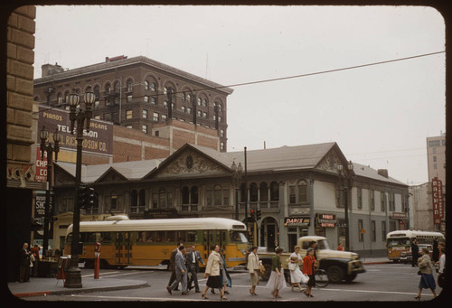 Martz Flats and electric street car