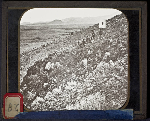 Panorama of Lava Beds from Signal Station at Tule Lake, Camp South