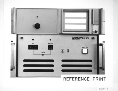 Photometer control box in the 60-foot tower telescope building, Mount Wilson Observatory