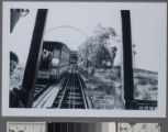 View while riding Angels Flight, Los Angeles, California