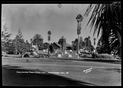 Inglewood Park Cemetery, Inglewood, Cal