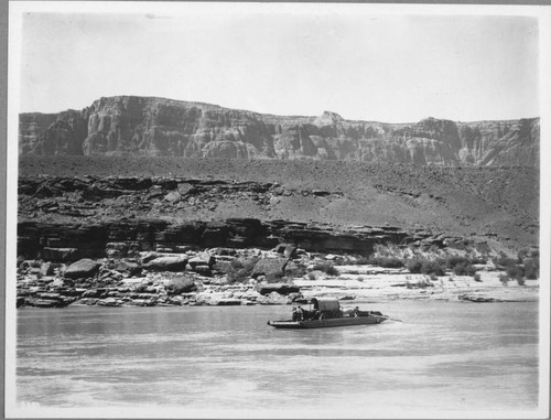 Lee's Ferry with James's Wagon Crossing