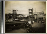 "Race Thru the Clouds" roller coaster, Venice, California