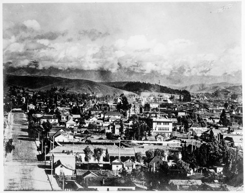 Looking North from Fort Hill, approximately 1895