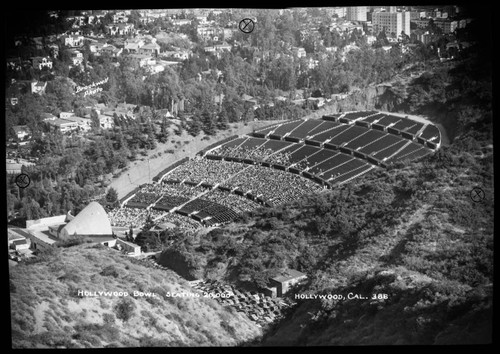 Hollywood Bowl, seating 20,000, Hollywood, Cal