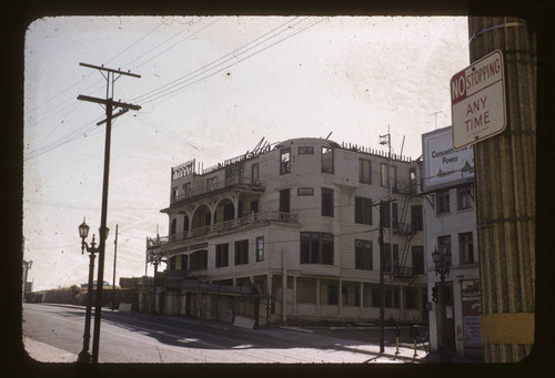 St. Angelo being demolished