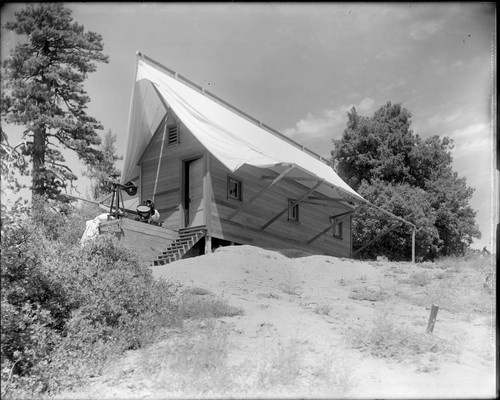 Smithsonian spectrobolometer building at Mount Wilson Observatory