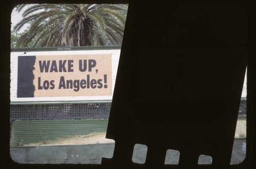 Billboard: “WAKE UP, Los Angeles!”