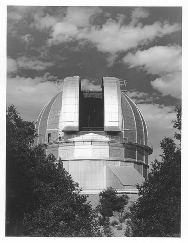 The 100-inch telescope dome, Mount Wilson Observatory