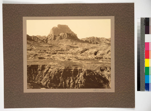 Picacho. Castle Dome on the Colorado River