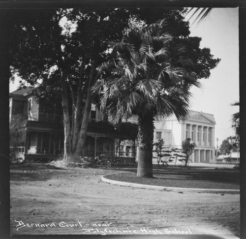 Bernard Court, near Polytechnic High School