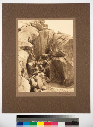 Trail leading to village of Acoma, in West Central New Mexico