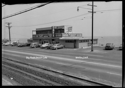 Big Rock Beach Cafe, Malibu, Calif