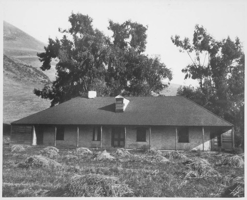 Ontiveras adobe on Santa Maria Creek near Santa Maria River Valley