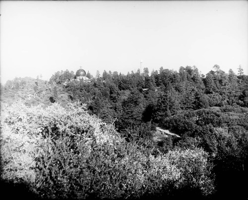 Mount Wilson Observatory, from a distance