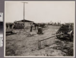 One of the earliest road camps between Santa Monica and Pico