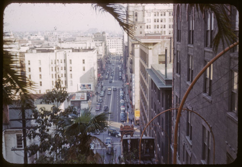 3rd Street from Angels Flight at Olive Street