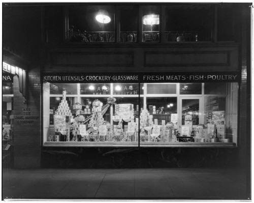 Model Grocery Company, 250 East Colorado, Pasadena. 1925