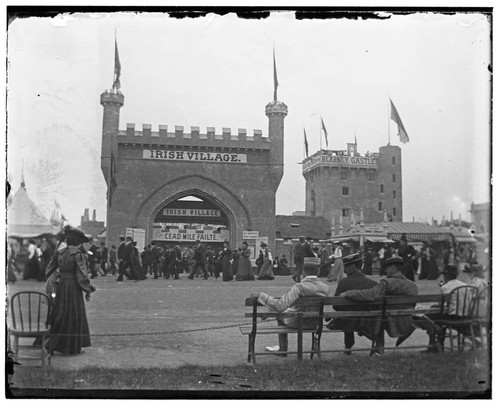 Irish Village entrance, World's Columbian Exposition, Chicago