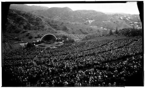 Easter Service, Hollywood Bowl, 2301 North Highland, Los Angeles. 1932