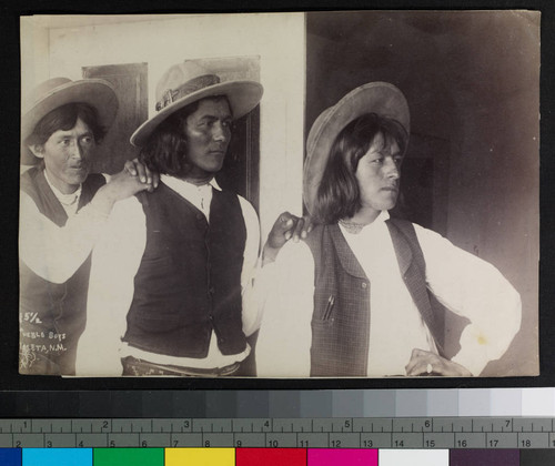 Pueblo Boys, Isleta, New Mexico