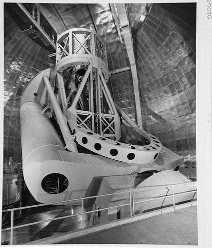 200-inch telescope as seen from the Southwest, Palomar Observatory