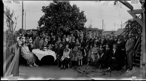 Finklestein family, Los Angeles. May 9, 1925