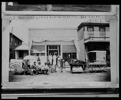 Del Mar Ice Cream Parlor, 1400 Block, 3rd Street, Santa Monica