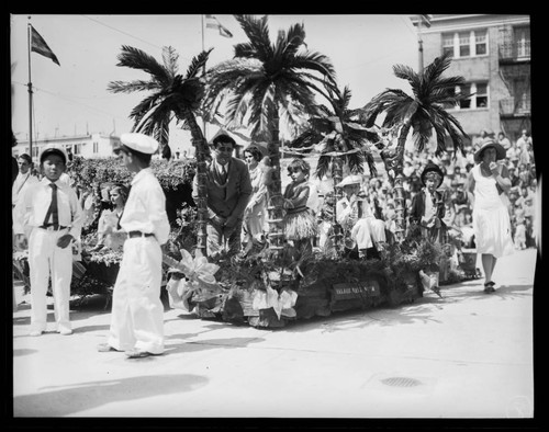Palace Ballroom float in the Ocean Park Baby Parade