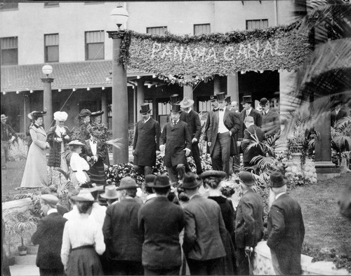 Visit of President Theodore Roosevelt to South Pasadena, 1903