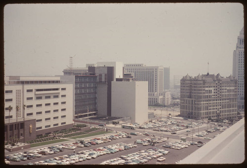 Civic Center from courthouse roof due to jury duty