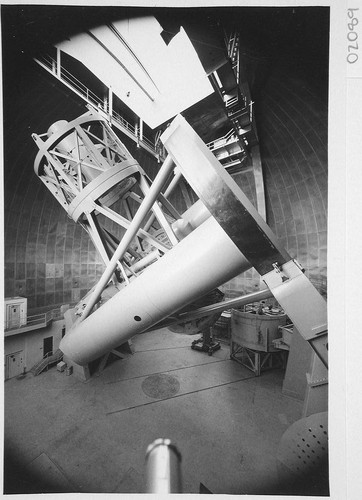 200-inch telescope, view from the west, Palomar Observatory