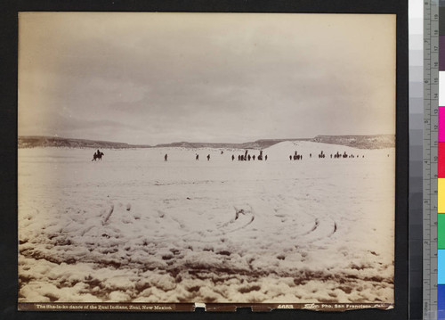 The Sha-la-ko dance of the Zuni Indians, Zuni, New Mexico