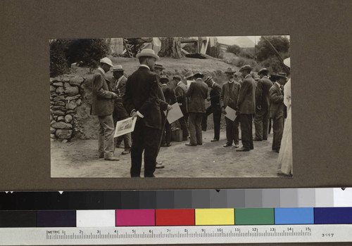 Group on Mount Wilson