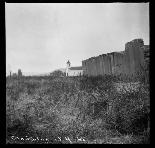 Old ruins at Yorba