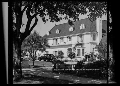 Residence of Wallace Beery, Beverly Hills, Cal