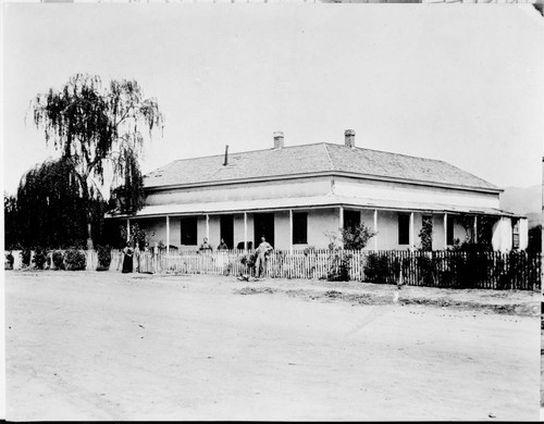 Don Geronimo Lopez adobe ranch house, San Fernando Valley