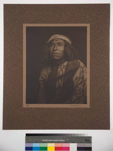Apache Man. White Mountain Apache