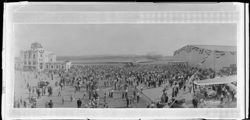 Western Air Express dedication, Alhambra. April 17, 1930