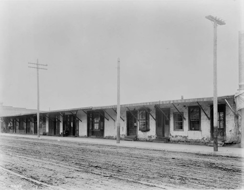 Adobe house, Sonora Town, approximately 1905