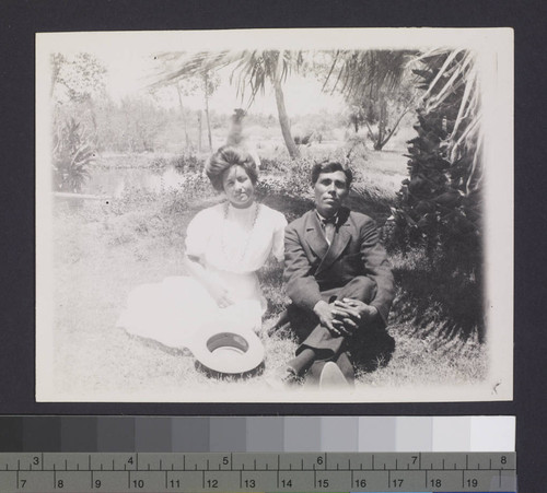 Augustine Lomas and wife