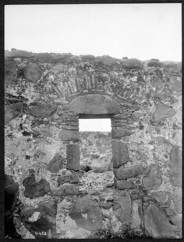 Mission Santa Margarita--a double arched doorway