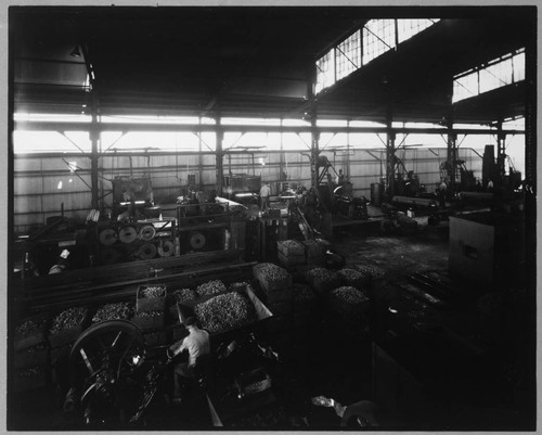 Factory interior, Bethlehem Steel Company. 1936