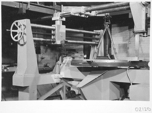 The 60-inch mirror grinding machine at Hale Observatories' Pasadena machine shop