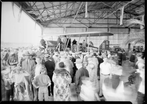 Opening day, Grand Central Air Terminal, Glendale. 1929