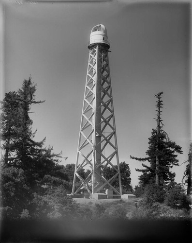 150-foot telescope tower, Mount Wilson Observatory