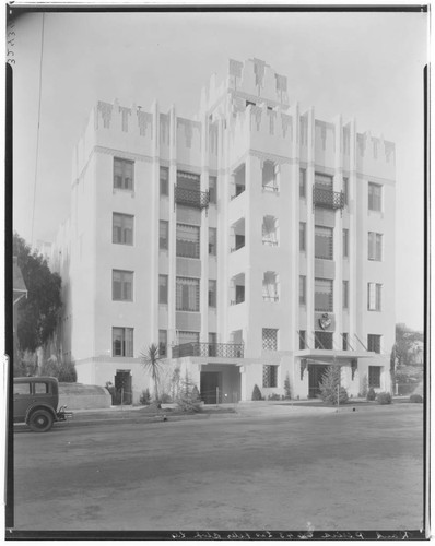 Apartment building, 4643 Los Feliz, Los Angeles. 1929