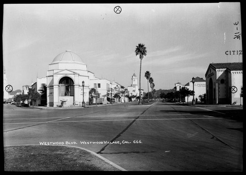 Westwood Blvd., Westwood Village, Cal