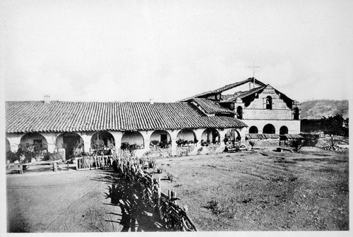 San Antonio Mission, south front